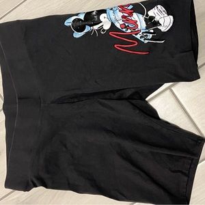 Black Minnie Torrid Biker shorts